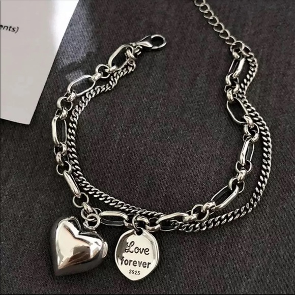 Jewelry - Mother’s silver forever love bracelet